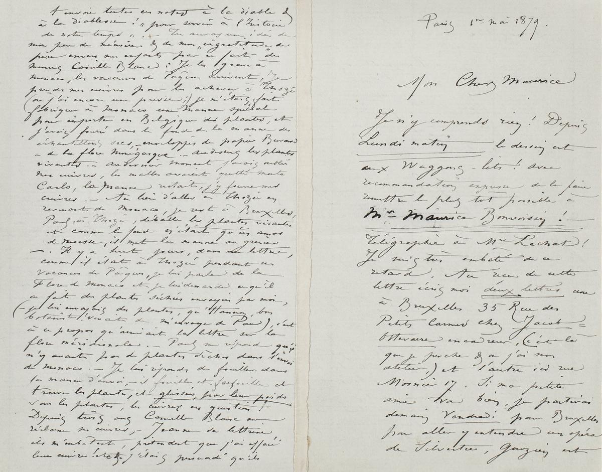 Illustration de la lettre