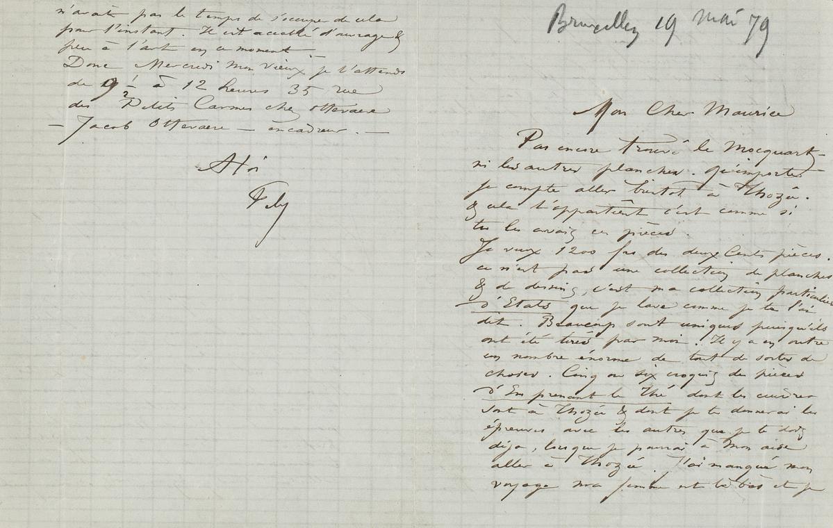 Illustration de la lettre