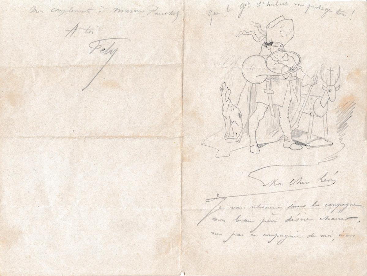 Illustration de la lettre