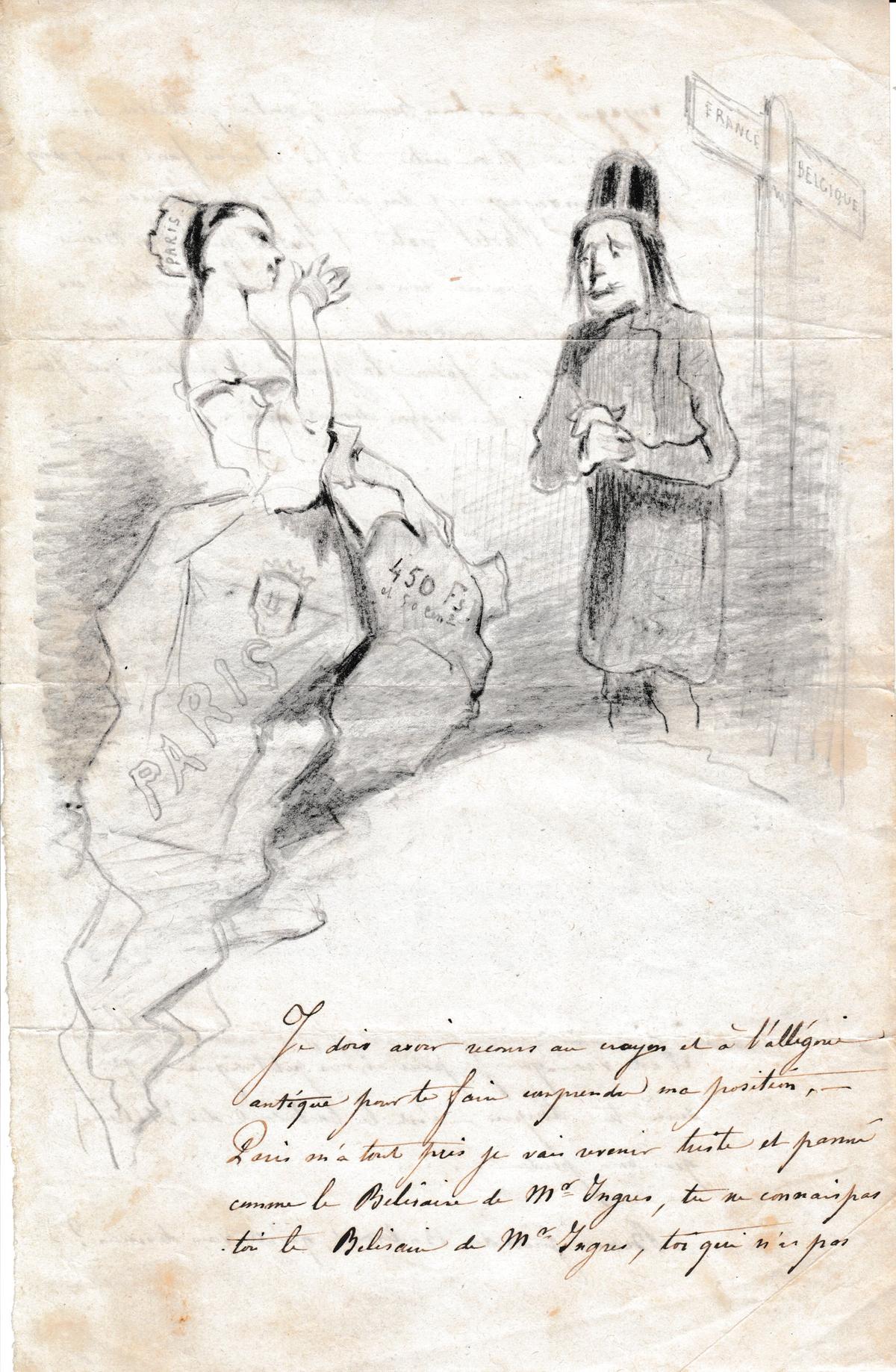 Illustration de la lettre