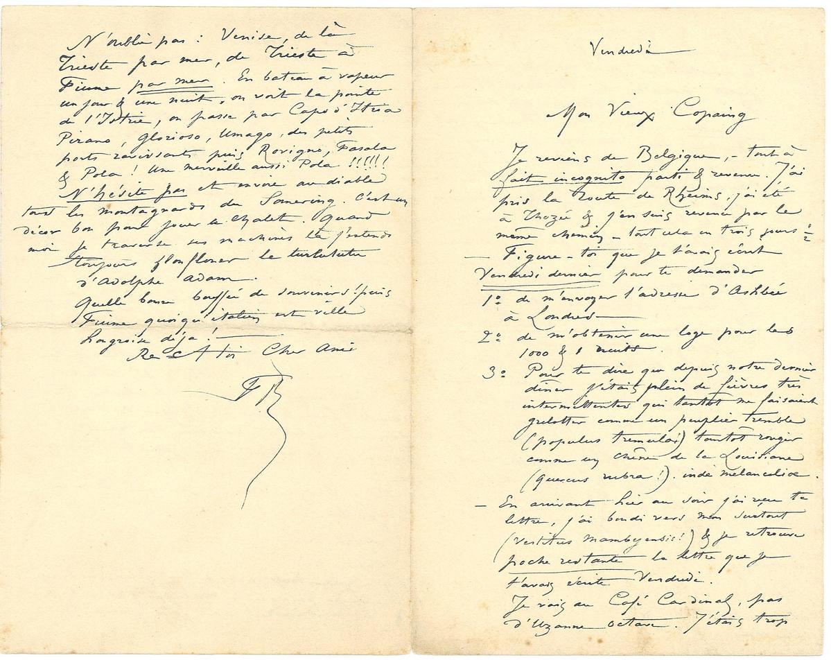 Illustration de la lettre