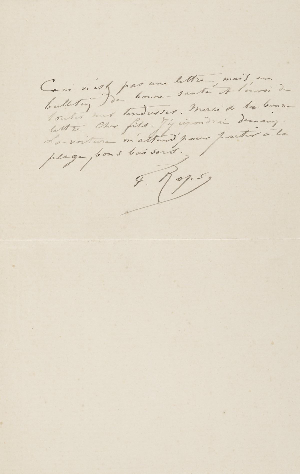 Illustration de la lettre