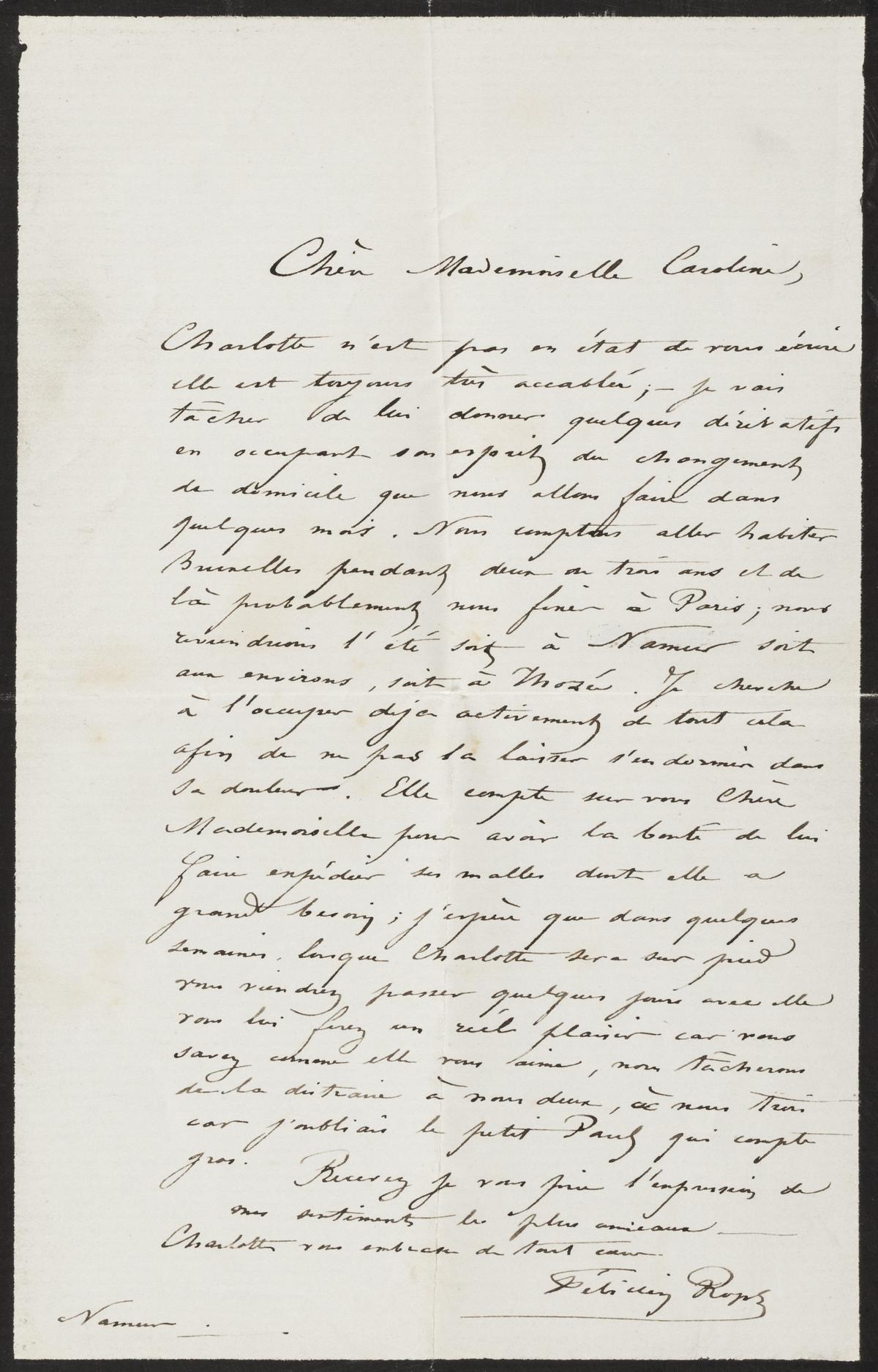 Illustration de la lettre