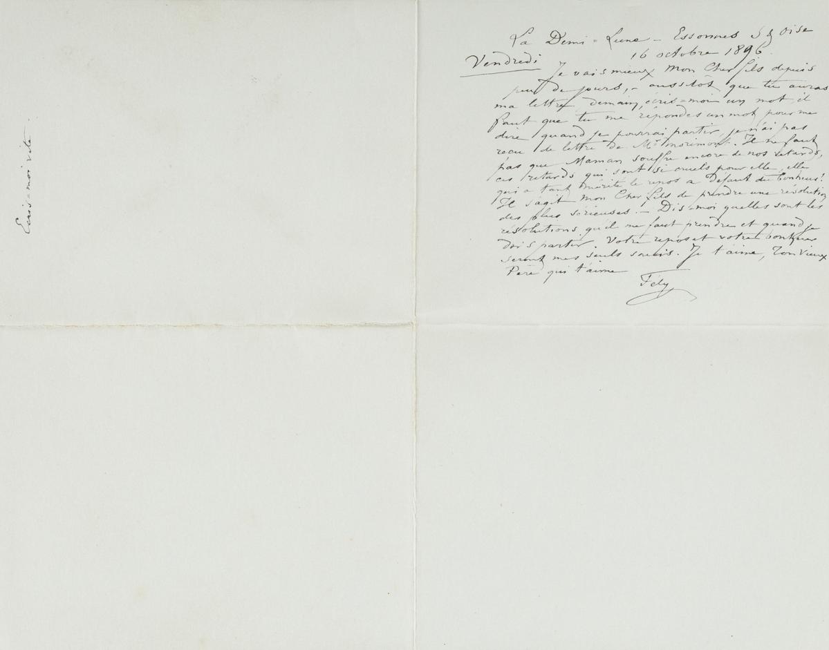 Illustration de la lettre