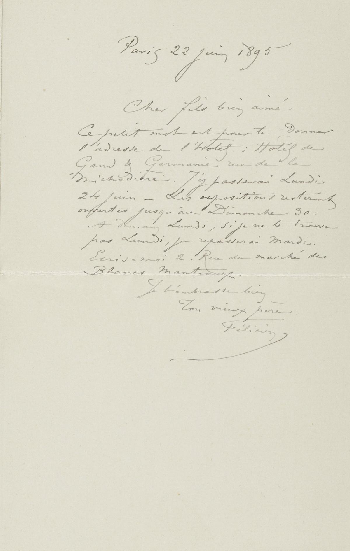 Illustration de la lettre