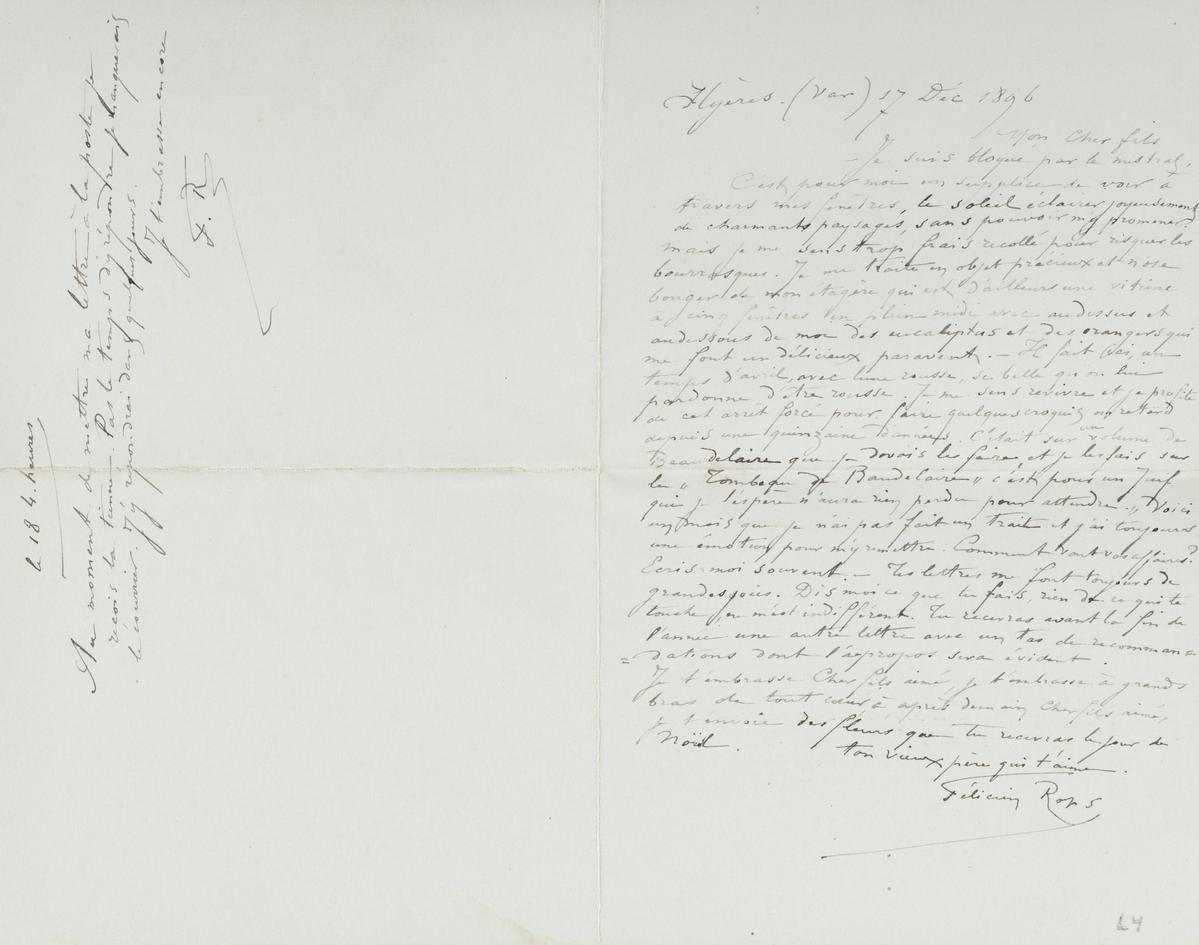 Illustration de la lettre
