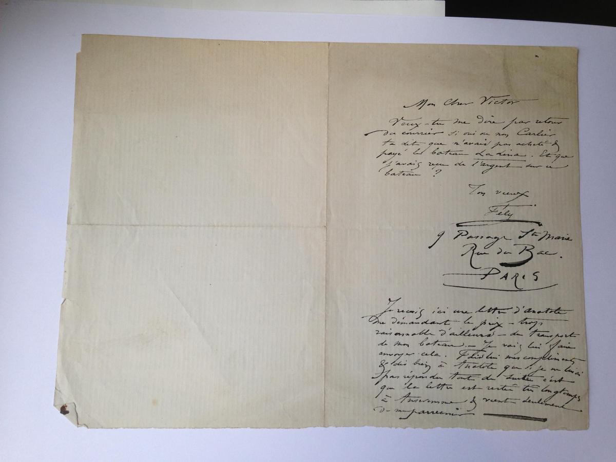 Illustration de la lettre