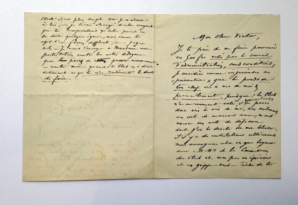 Illustration de la lettre