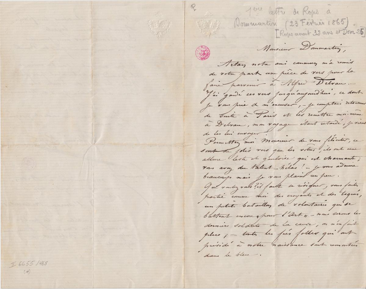 Illustration de la lettre