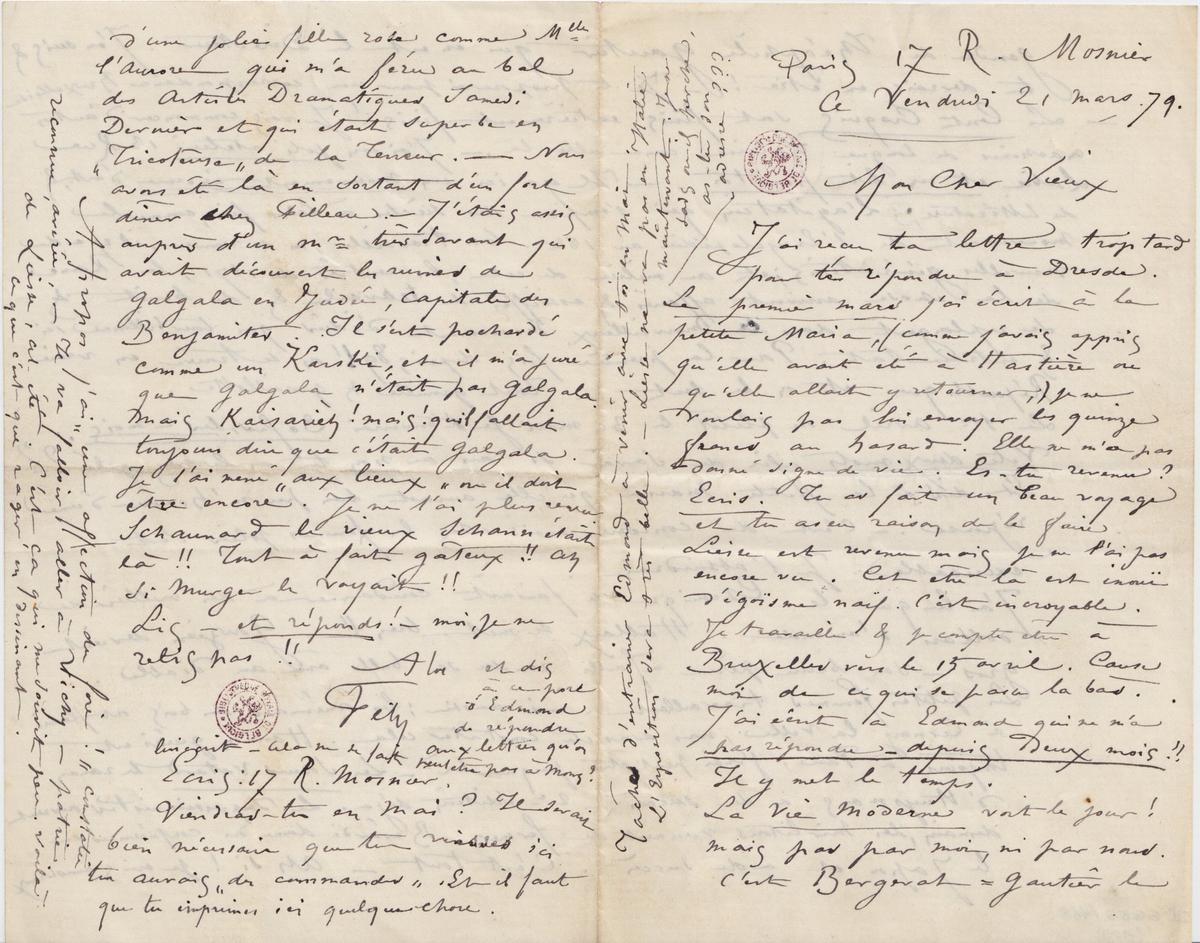 Illustration de la lettre