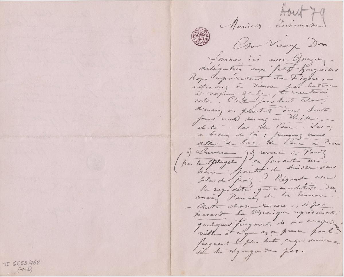 Illustration de la lettre