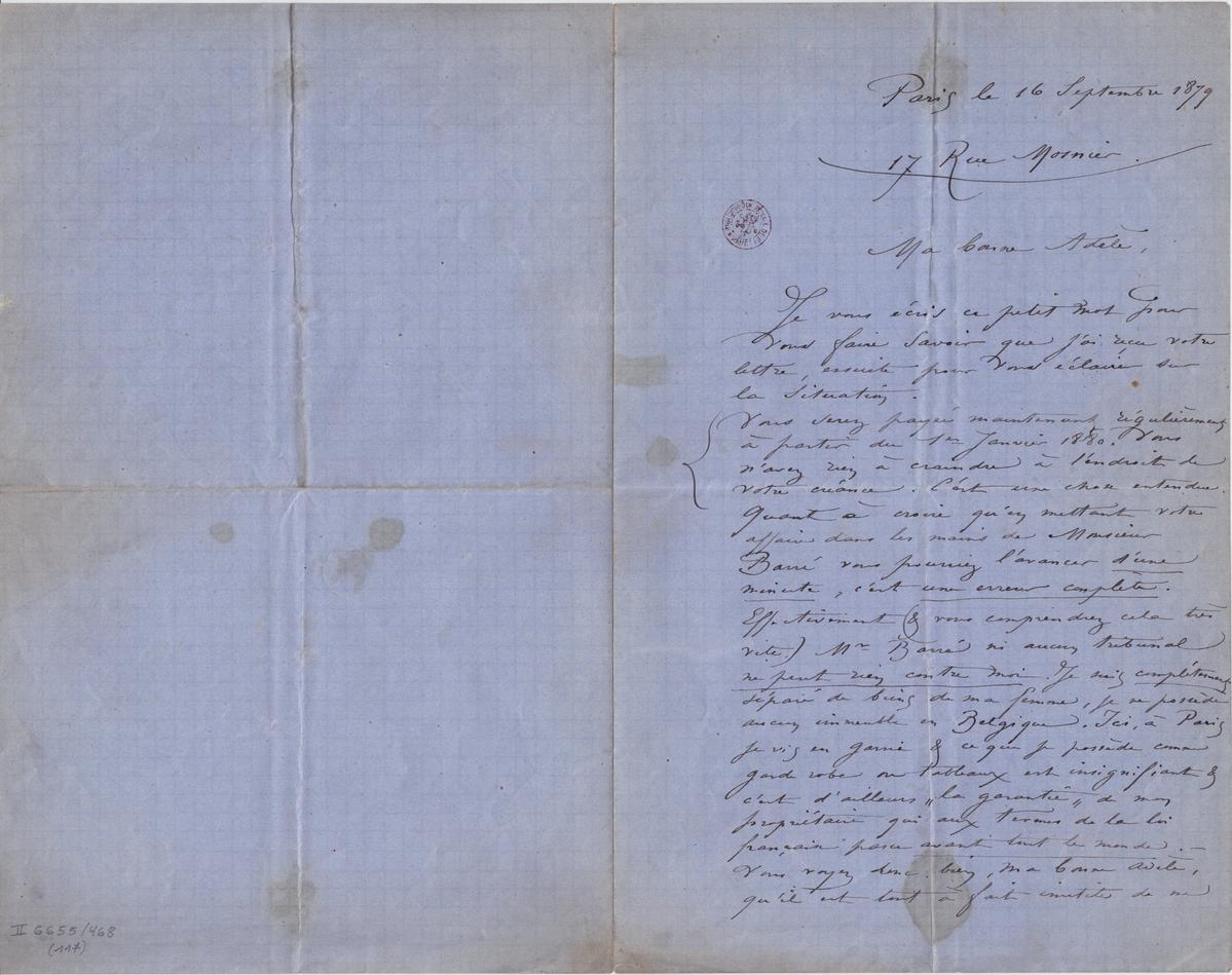 Illustration de la lettre