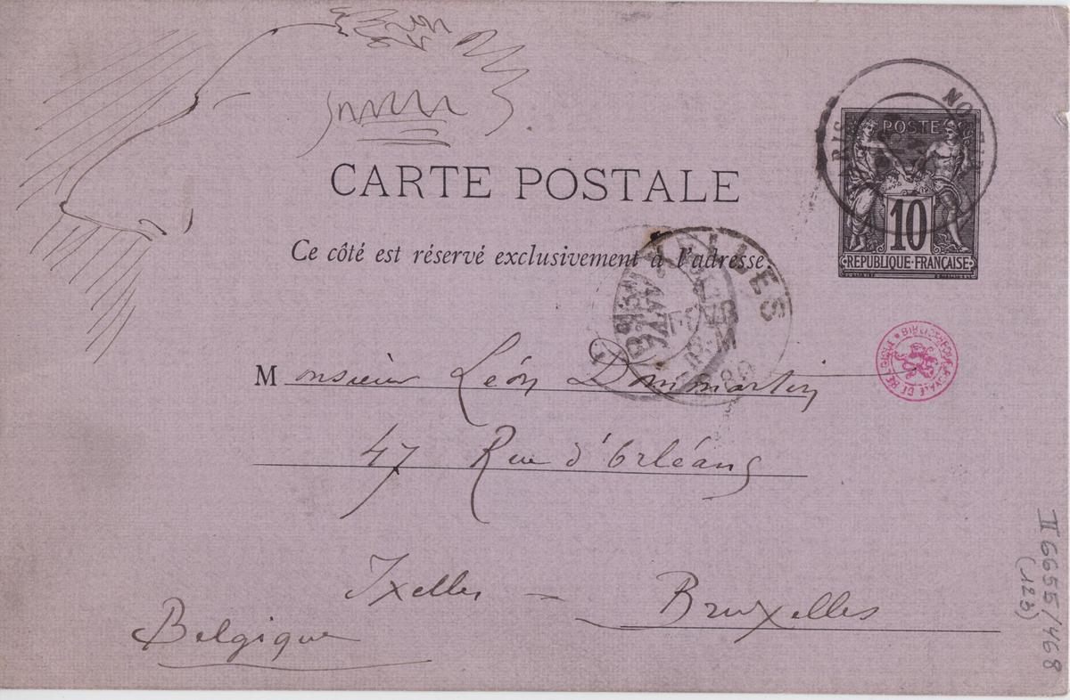 Illustration de la lettre