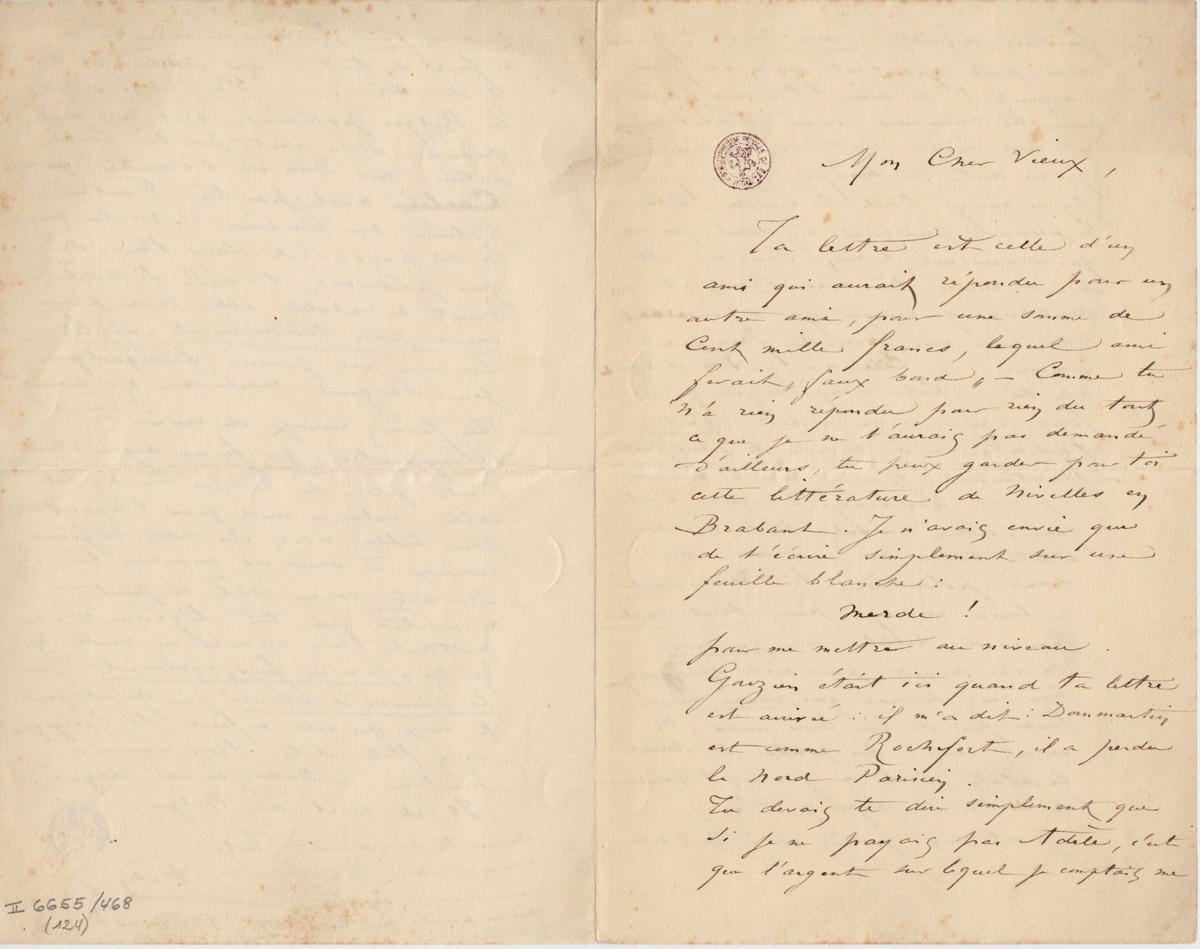 Illustration de la lettre