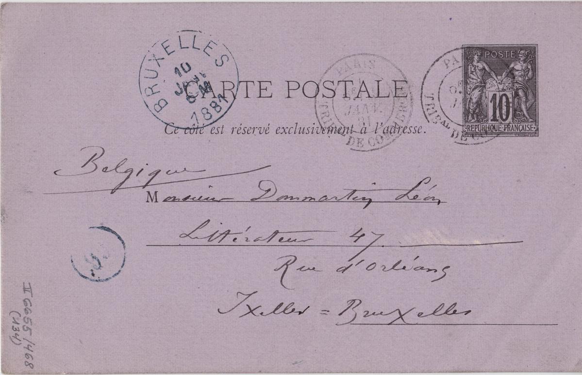 Illustration de la lettre