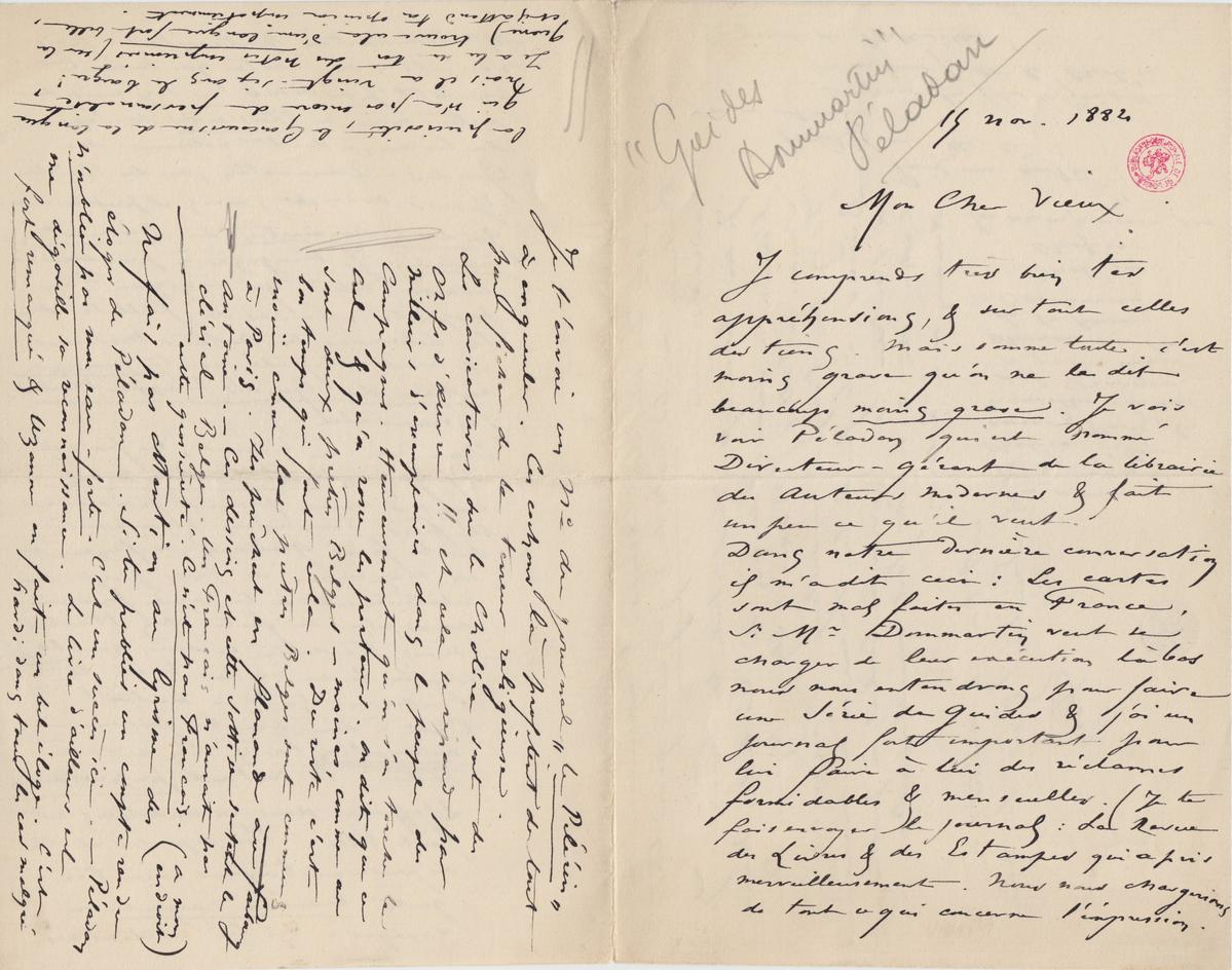 Illustration de la lettre