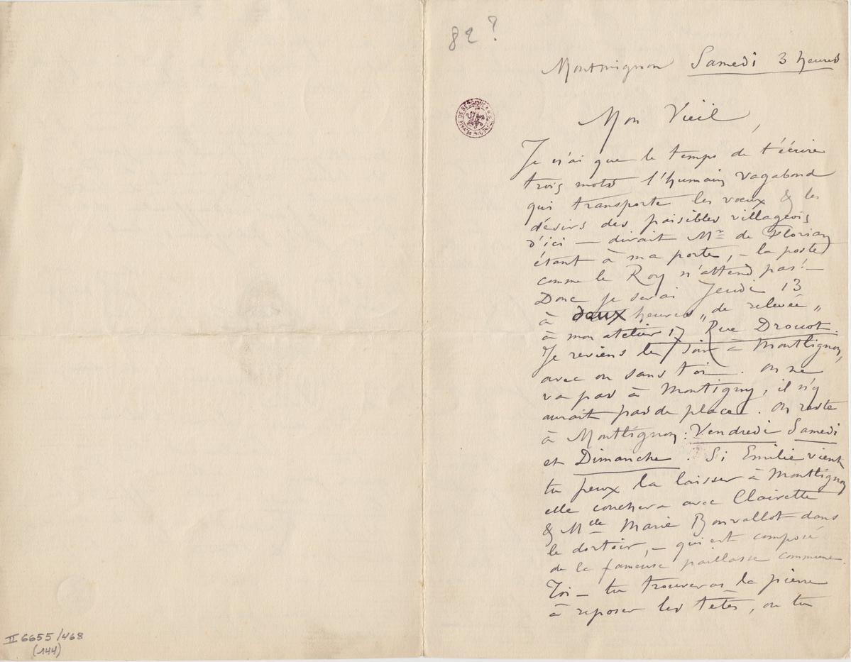 Illustration de la lettre