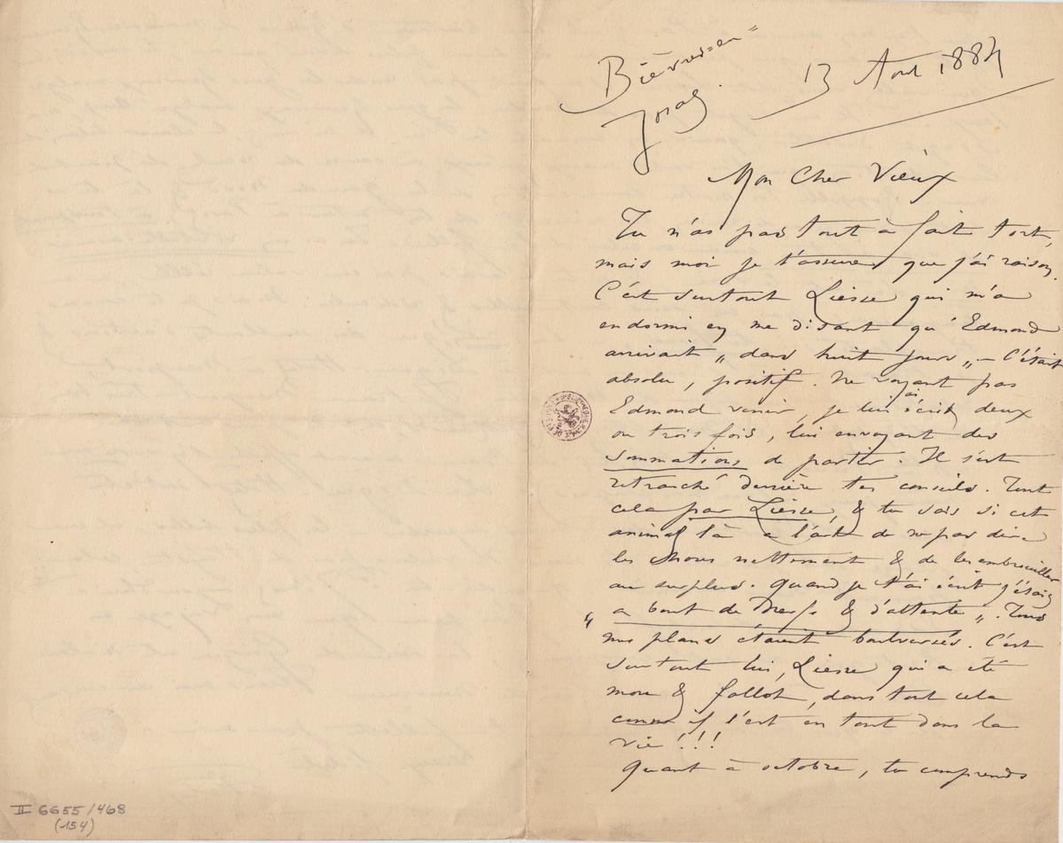 Illustration de la lettre