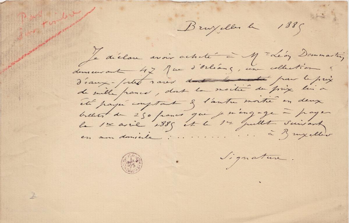 Illustration de la lettre