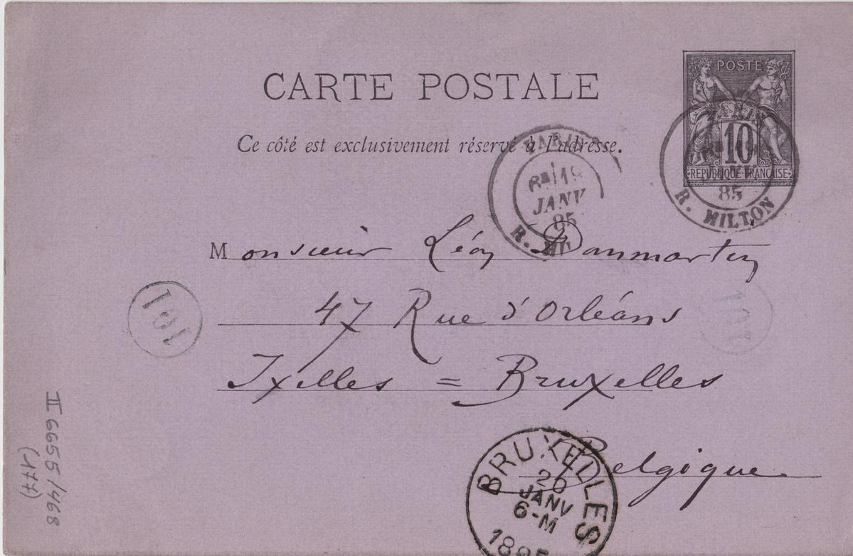 Illustration de la lettre