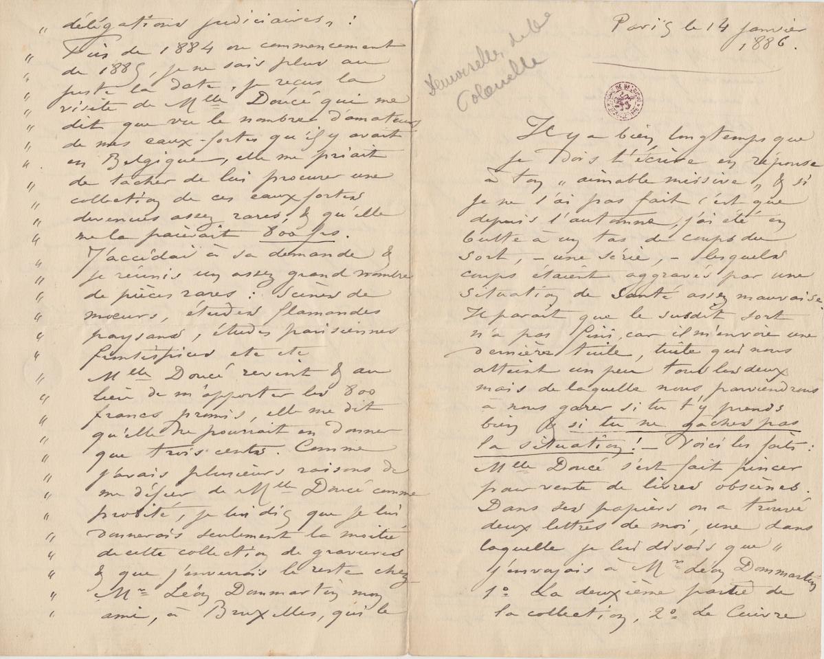 Illustration de la lettre