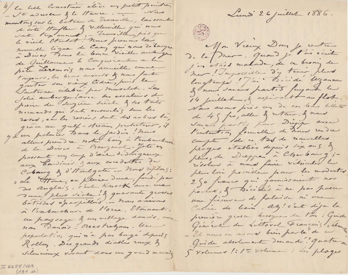 Illustration de la lettre