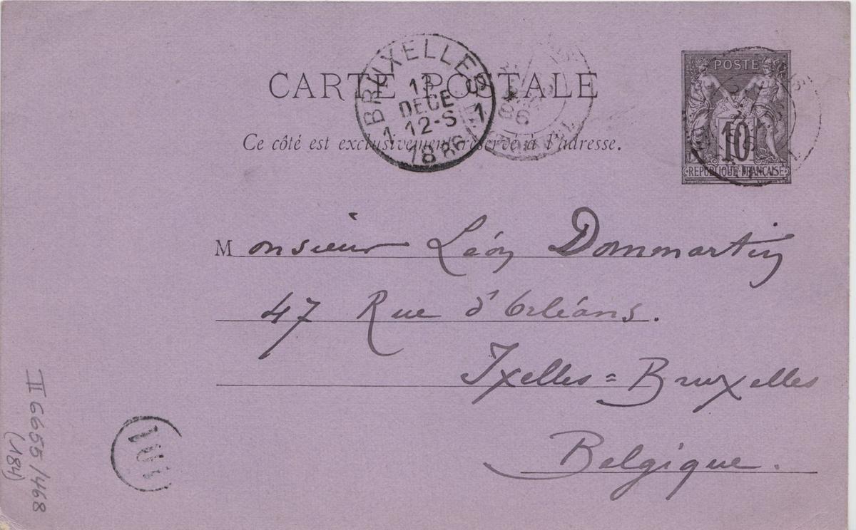 Illustration de la lettre