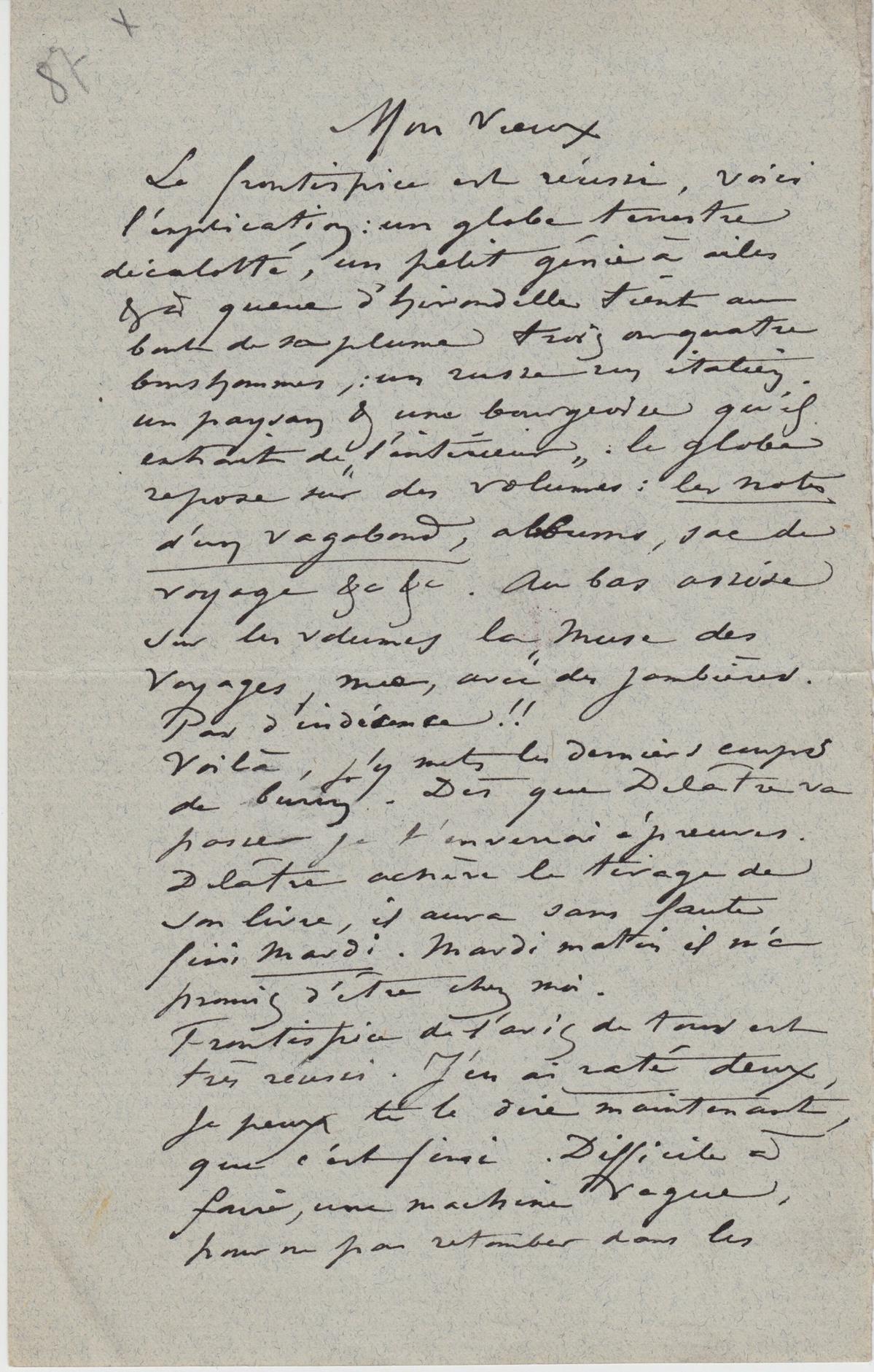 Illustration de la lettre