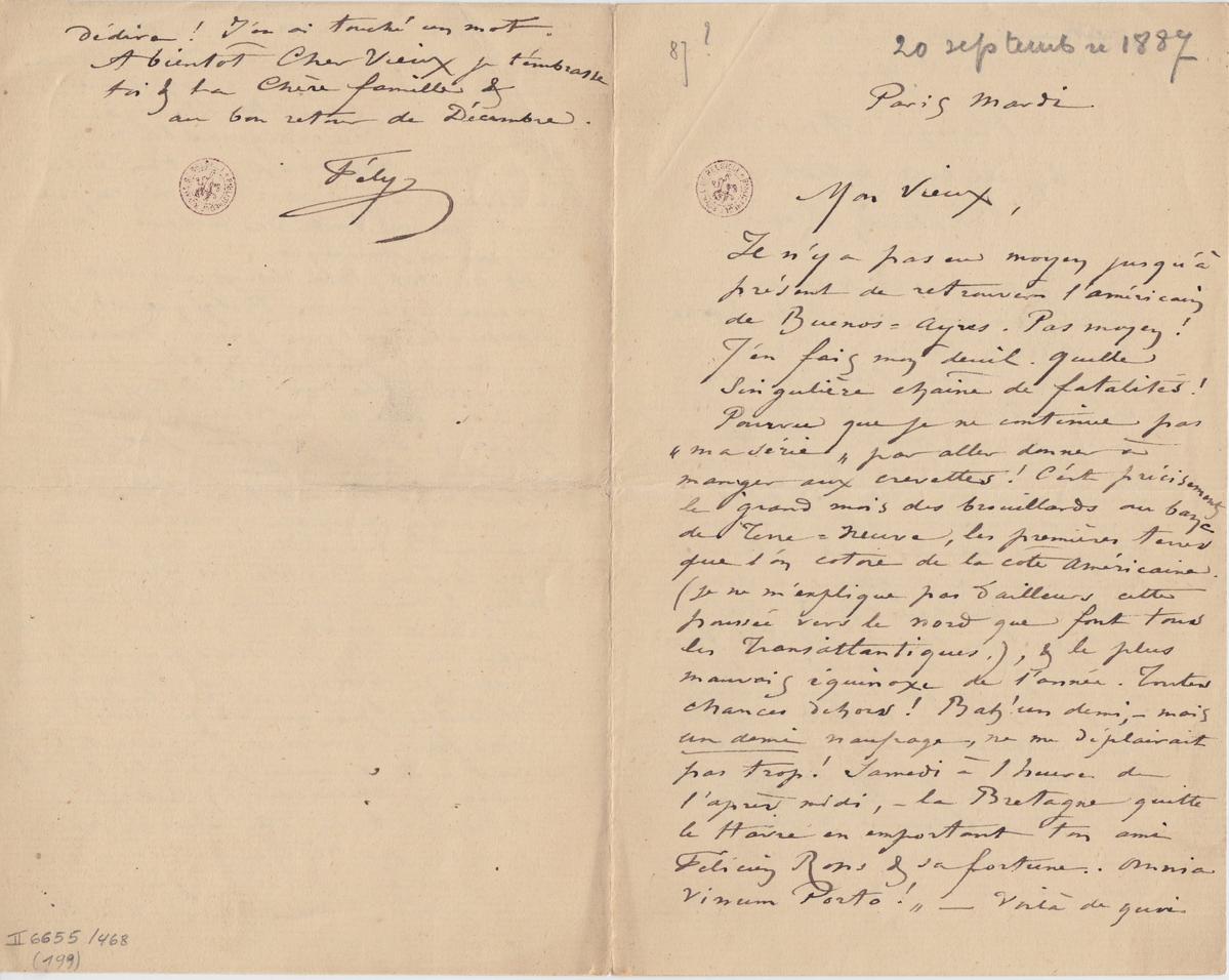 Illustration de la lettre