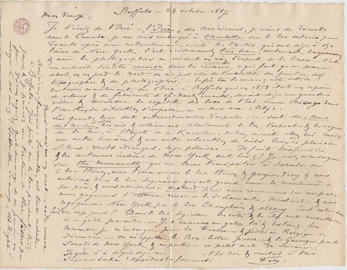 Illustration de la lettre