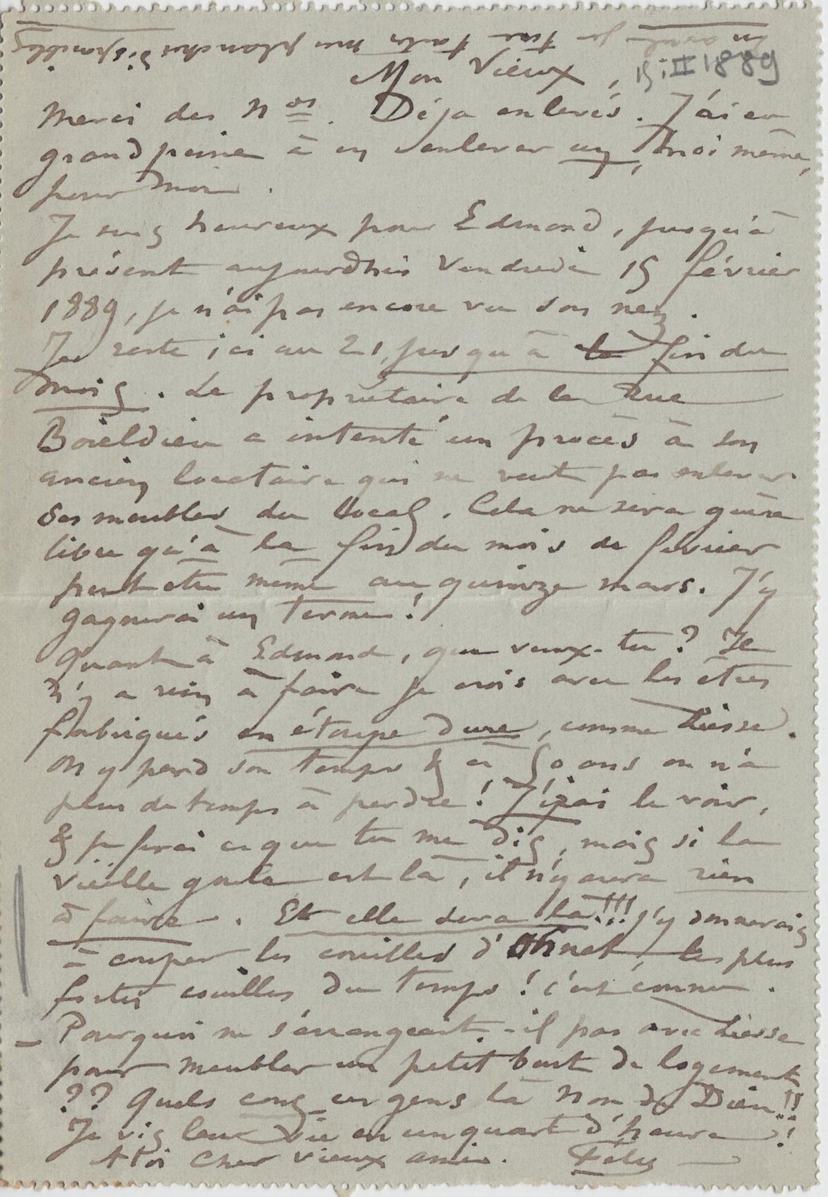 Illustration de la lettre