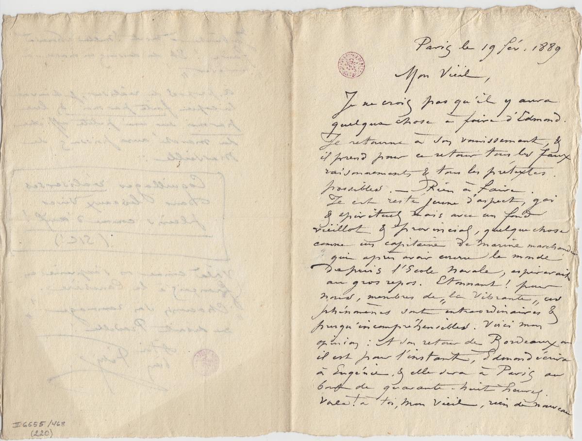 Illustration de la lettre