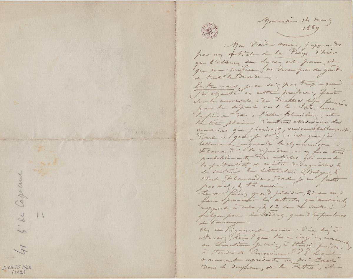 Illustration de la lettre