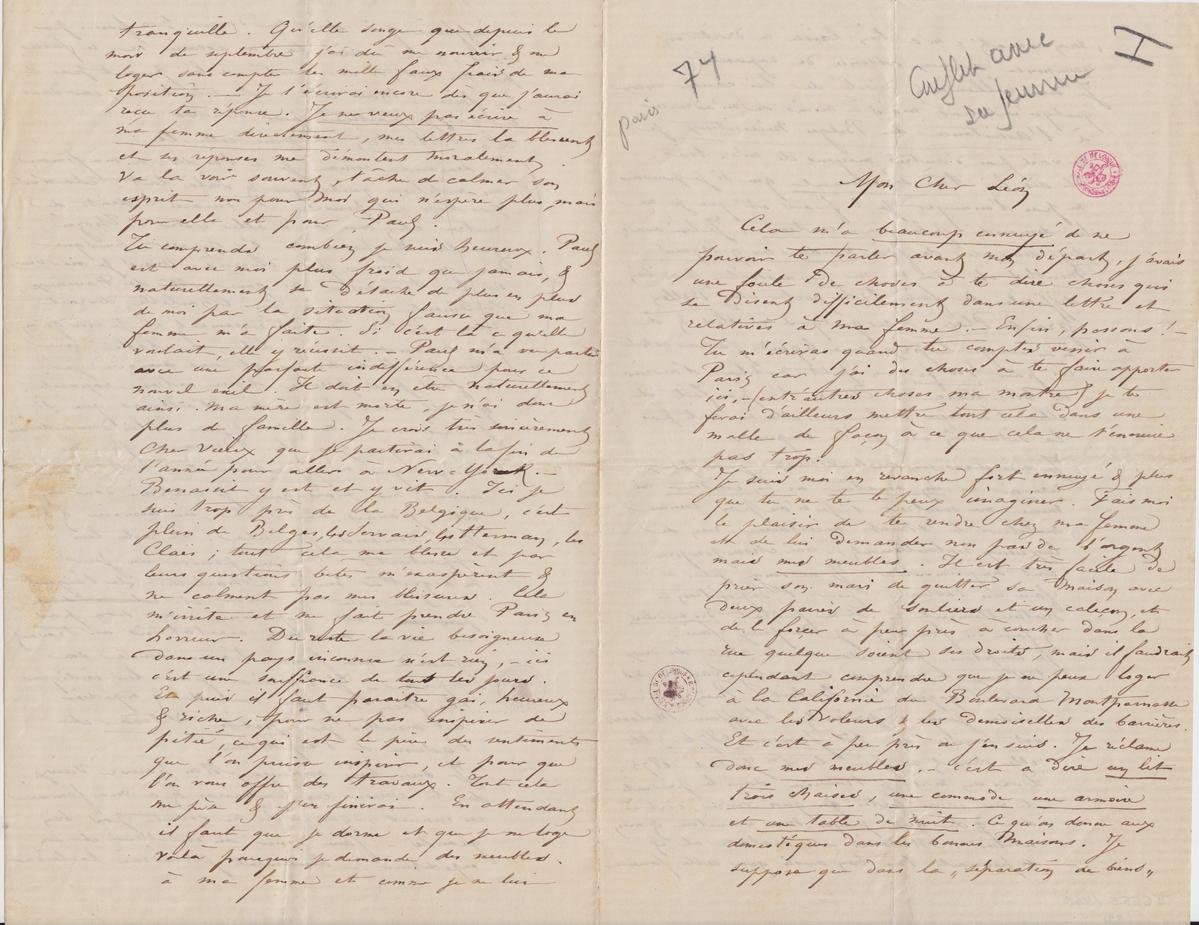 Illustration de la lettre