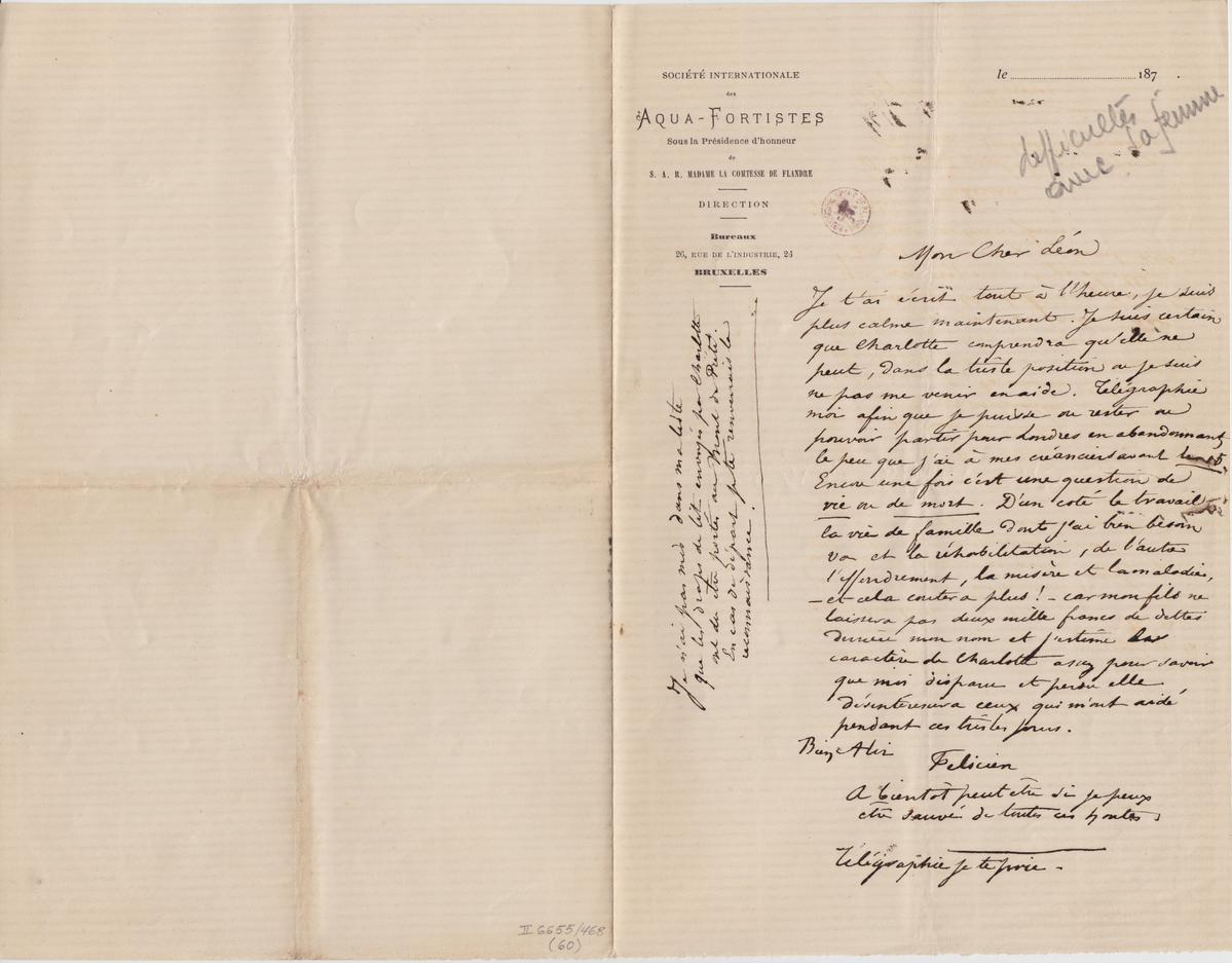 Illustration de la lettre