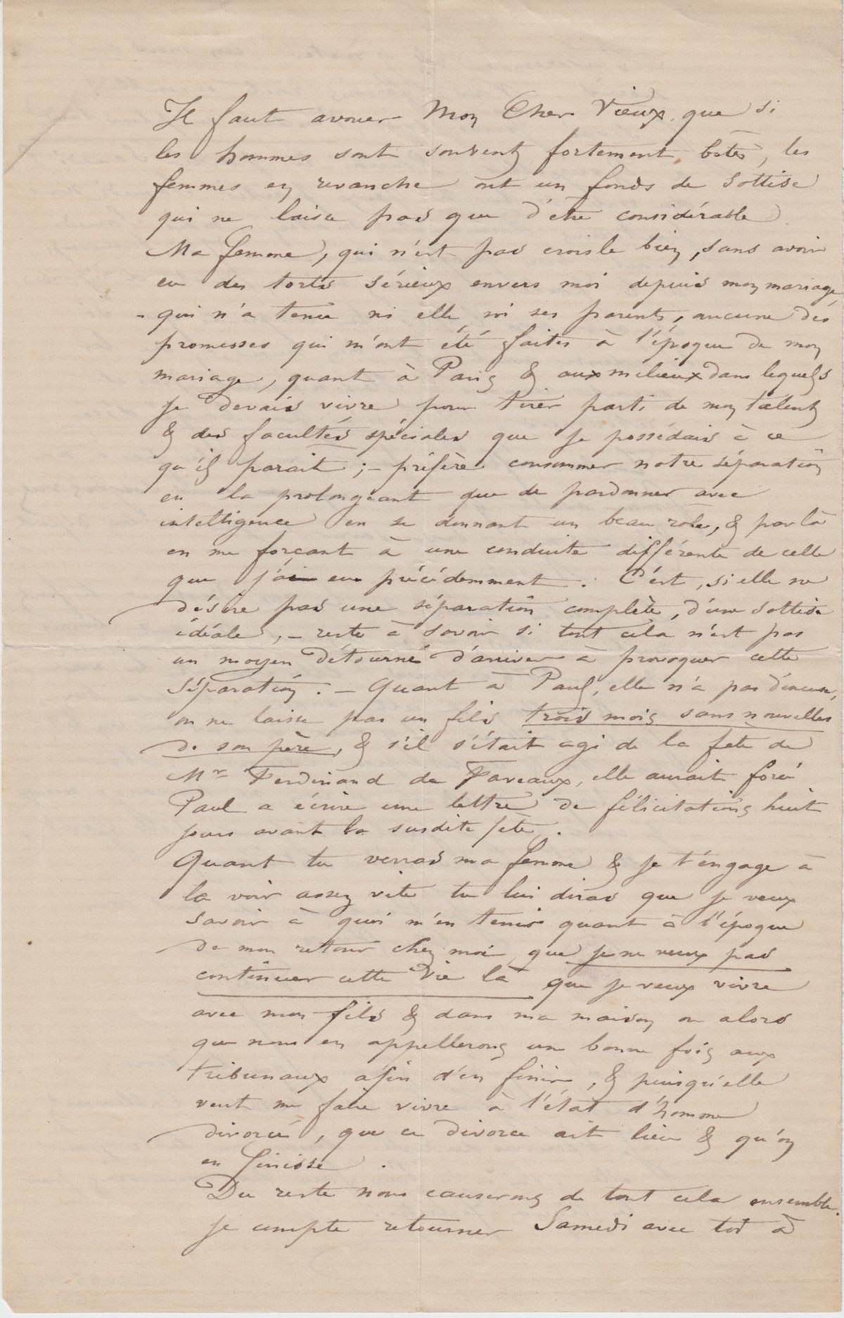 Illustration de la lettre