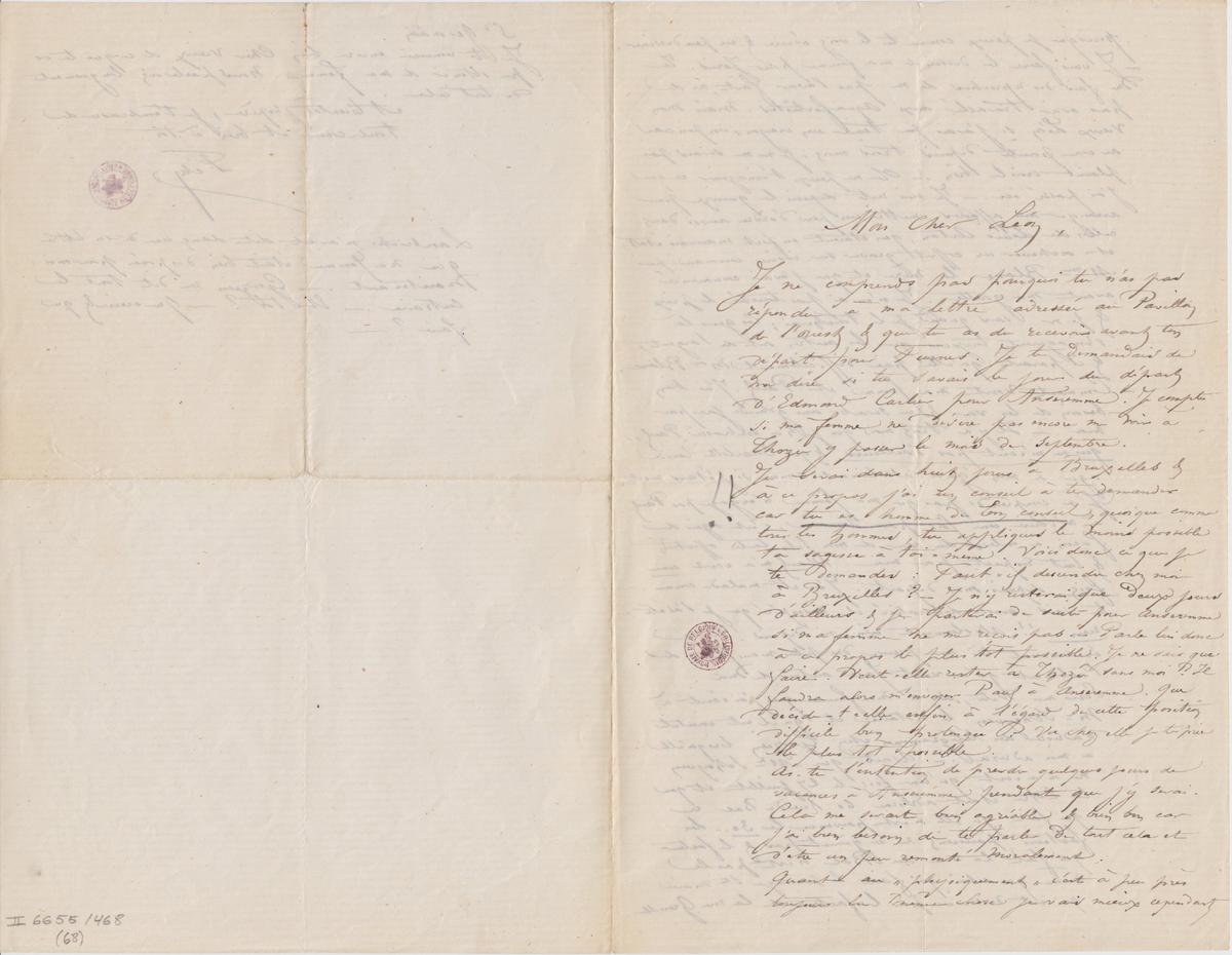 Illustration de la lettre