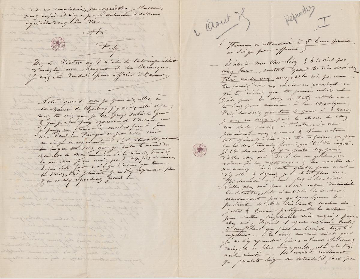 Illustration de la lettre