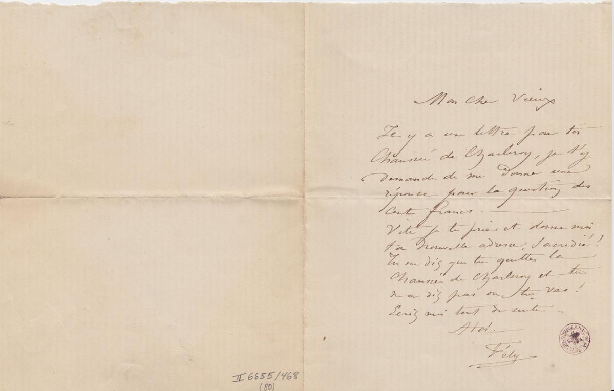 Illustration de la lettre