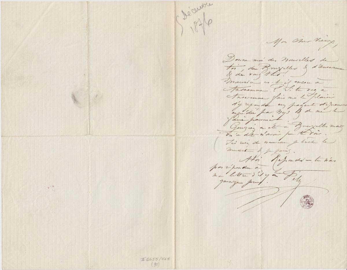 Illustration de la lettre