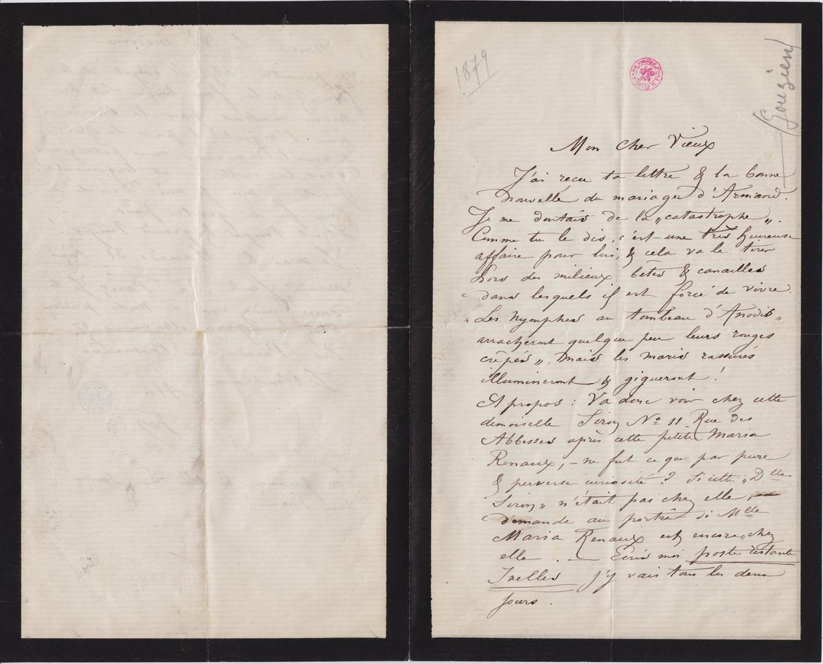 Illustration de la lettre