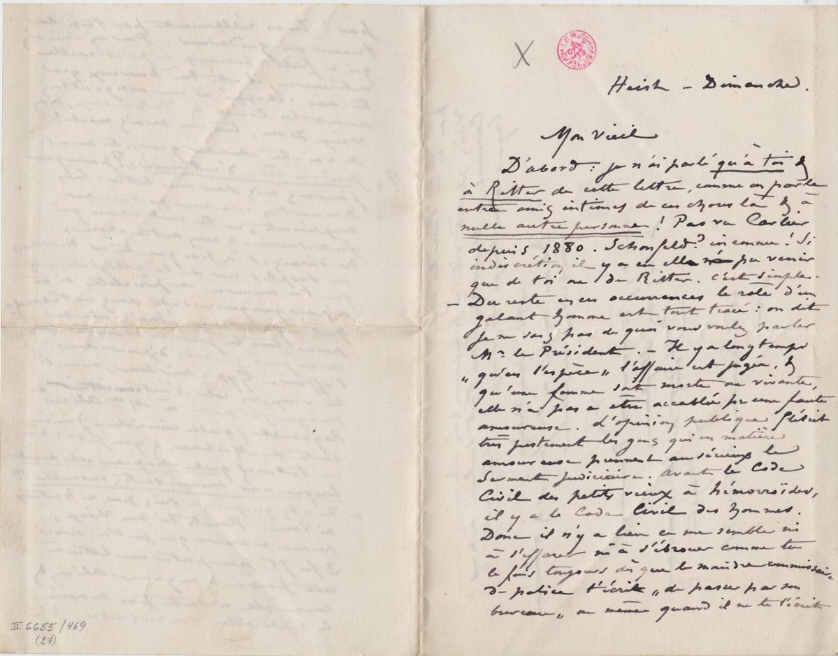 Illustration de la lettre