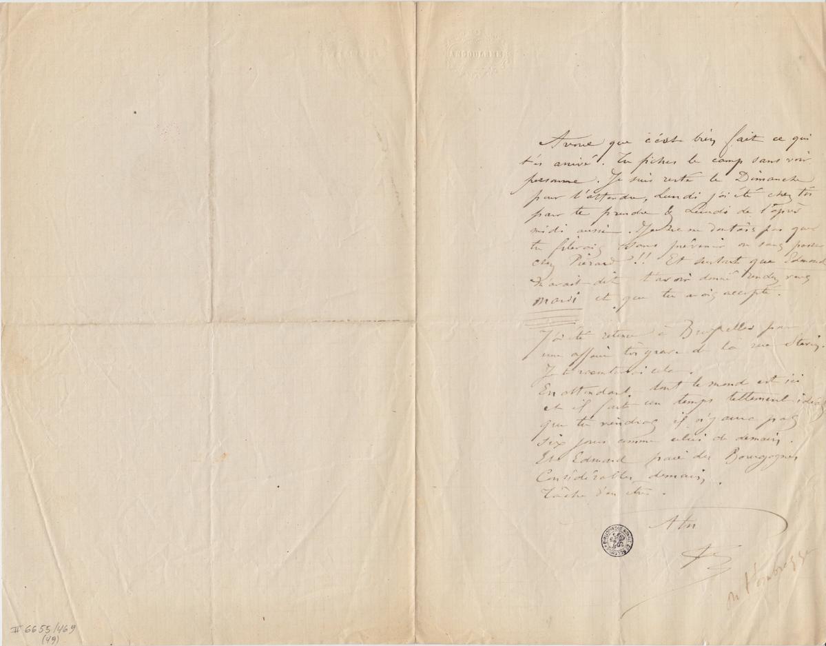 Illustration de la lettre