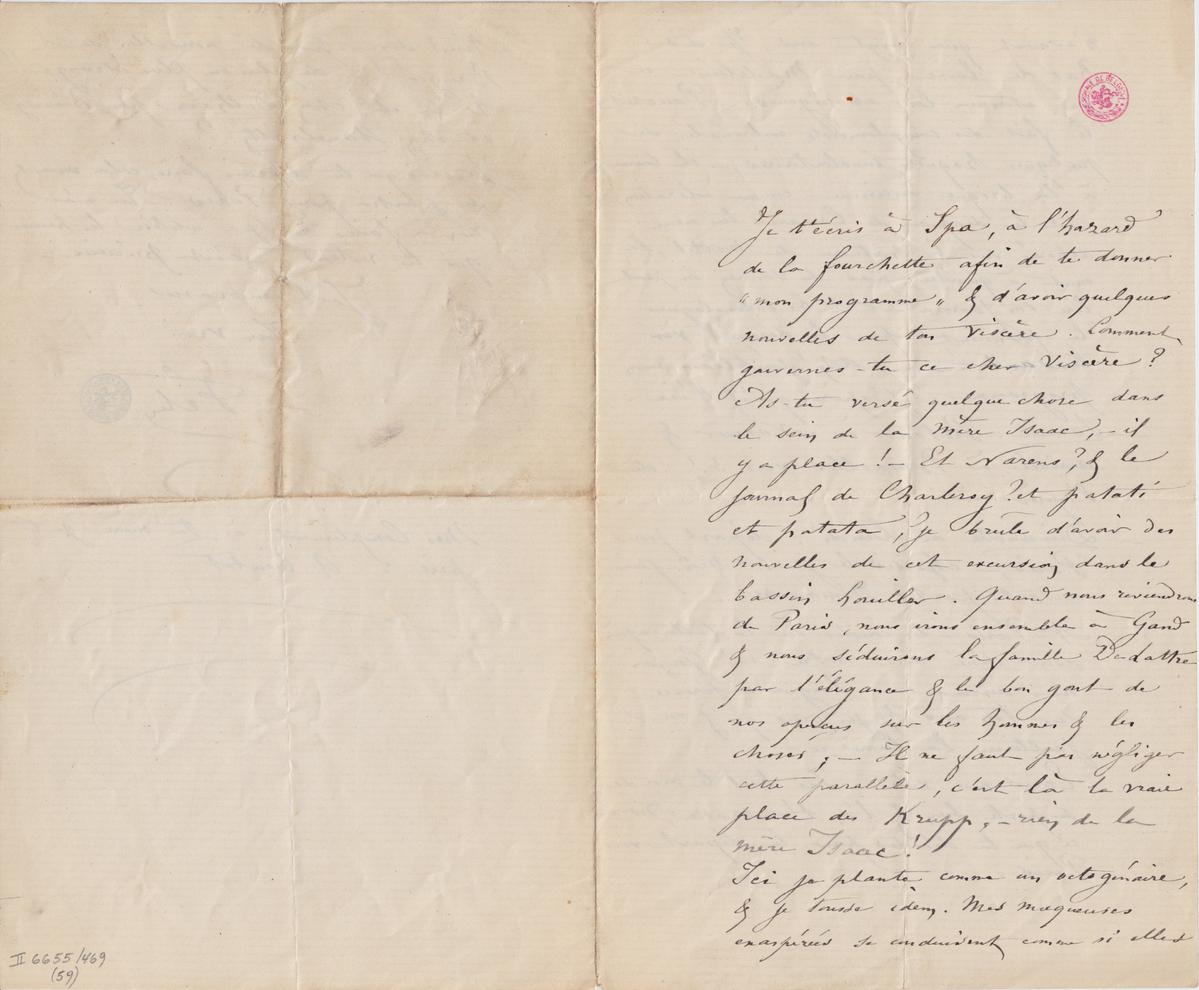 Illustration de la lettre