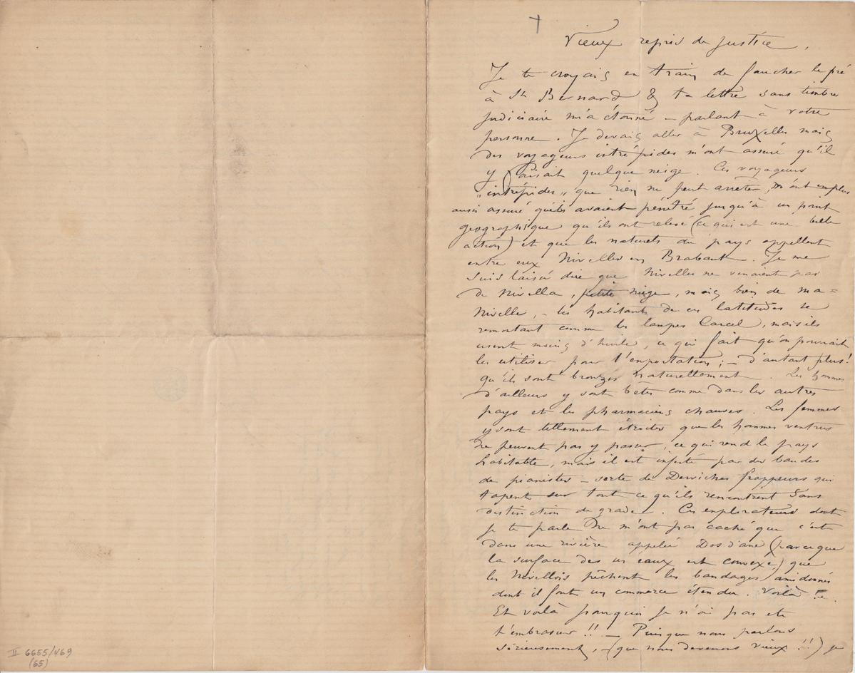 Illustration de la lettre