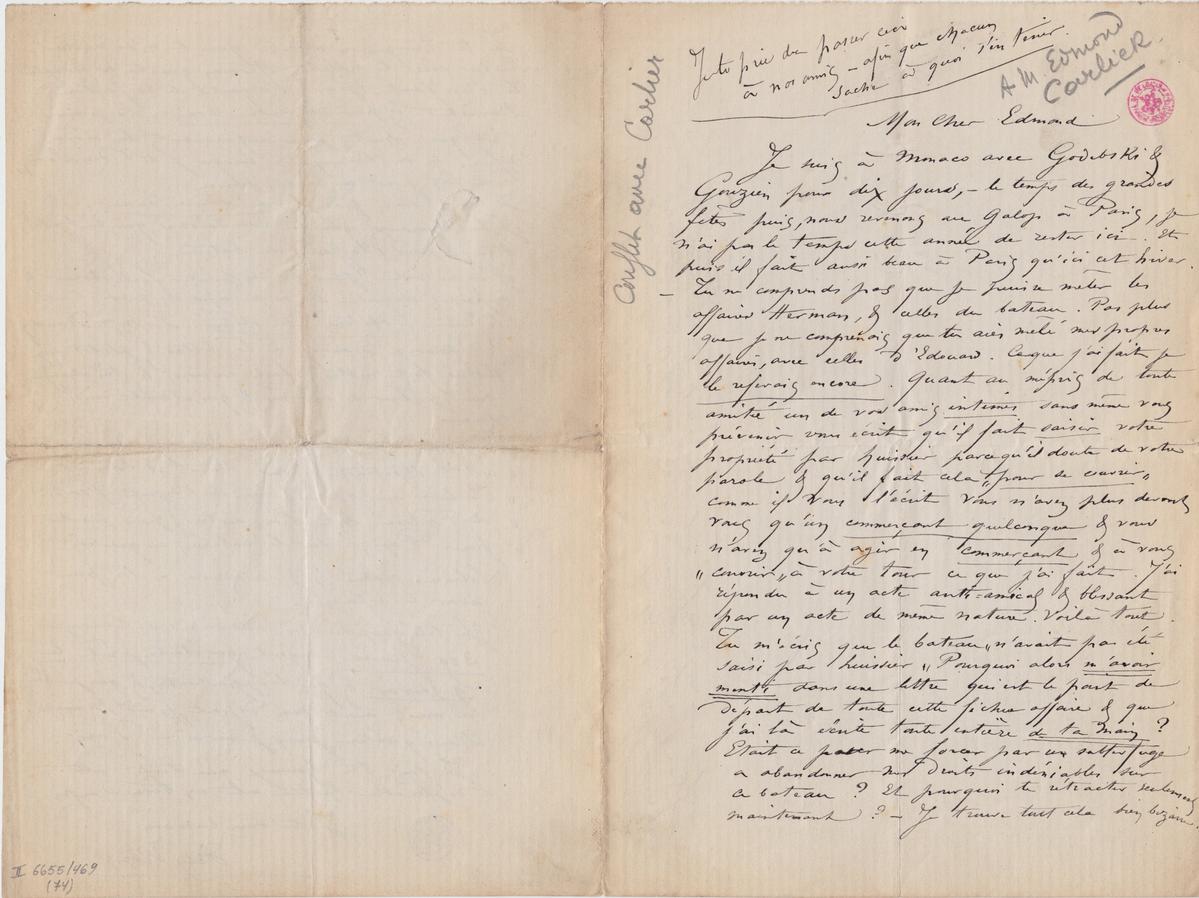 Illustration de la lettre