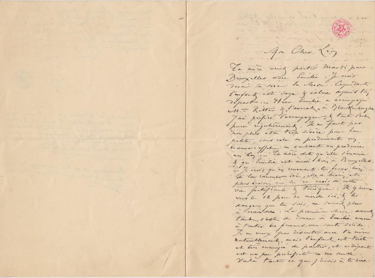 Illustration de la lettre