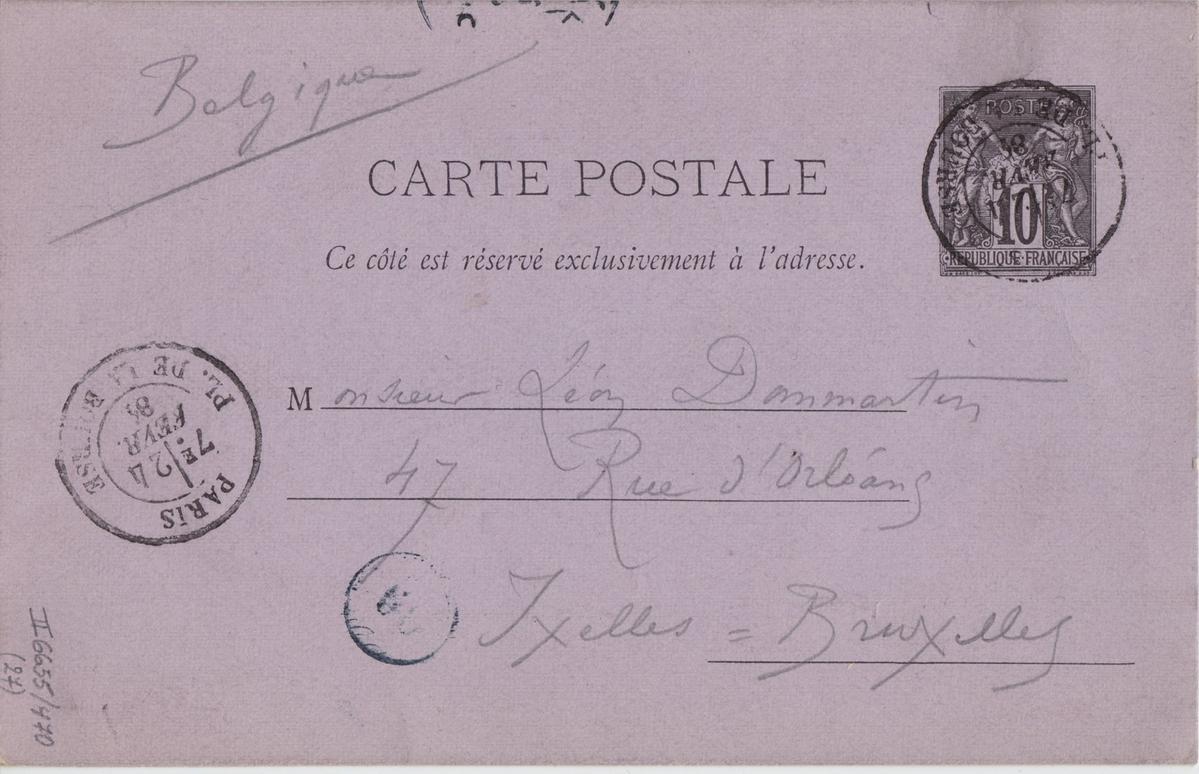 Illustration de la lettre