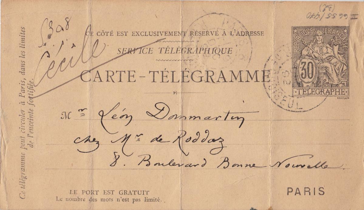 Illustration de la lettre