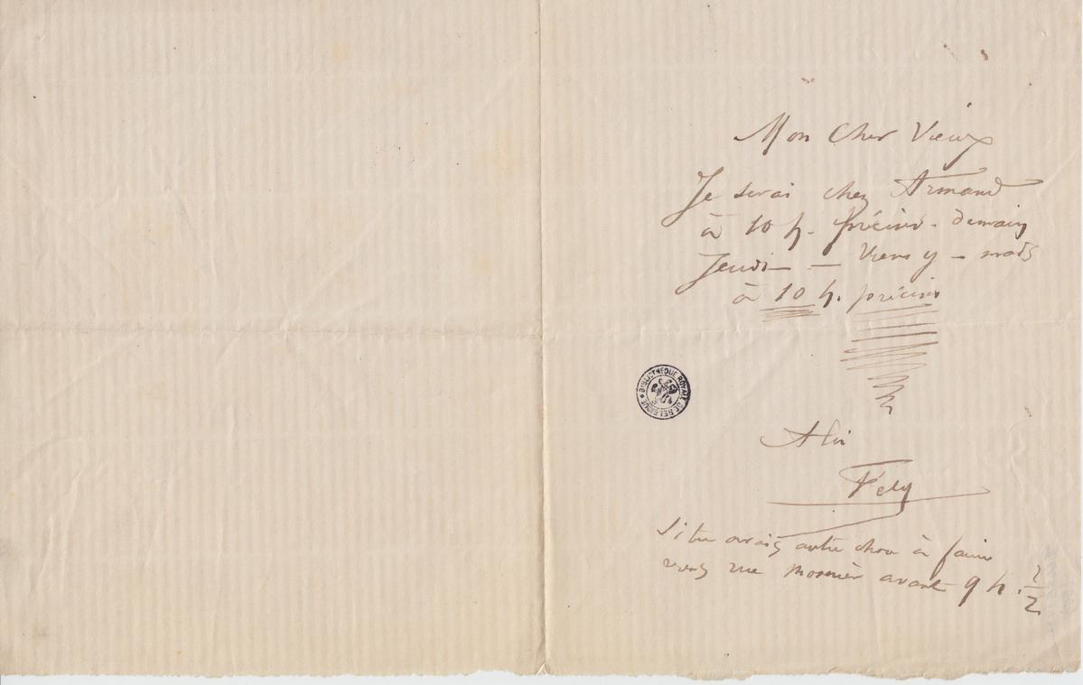 Illustration de la lettre